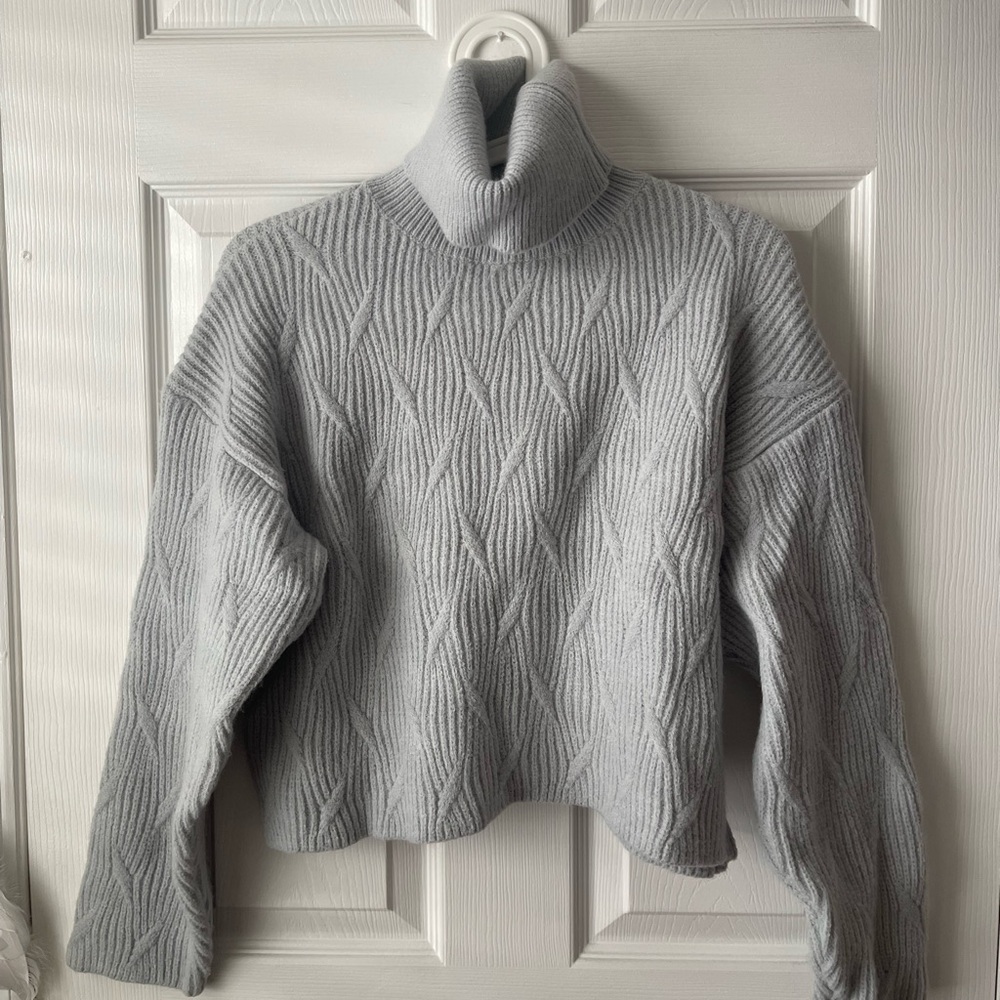Grey cozy sweater